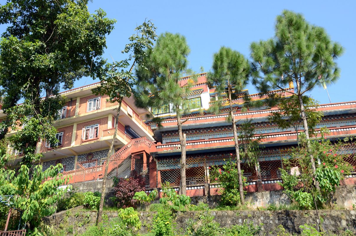 Pokhara Karma Dubgyu Chokhorling Monastery 01 From Entrance Pathway 